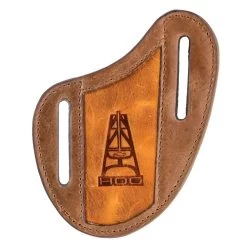 HOOey "HOG" Pancake Knife Sheath Tan/Brown
