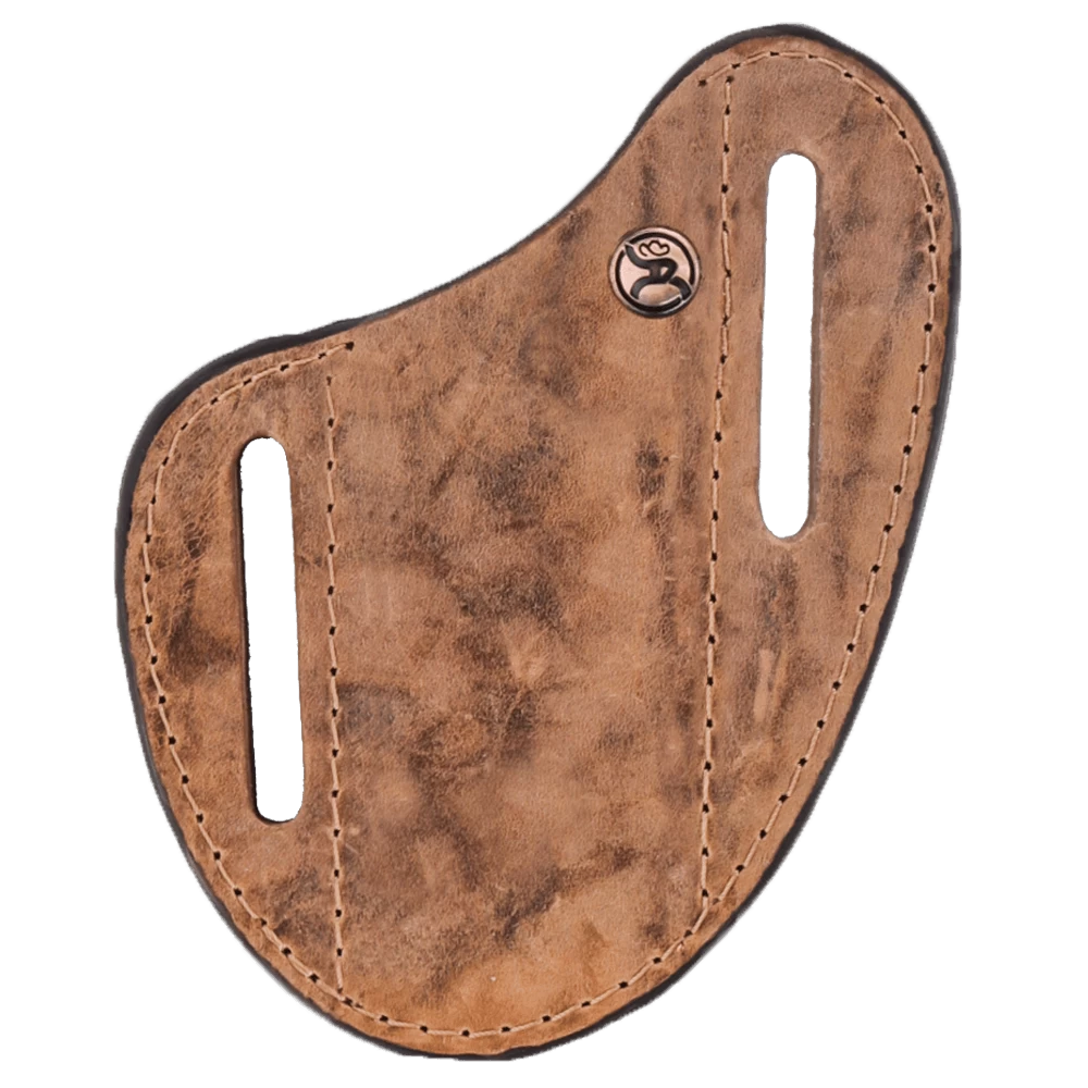 HOOey "Prime Time" Pancake Knife Sheath Brown