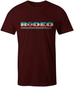 HOOey "Rodeo" Cranberry W/ Serape Pattern Logo