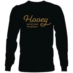 HOOey "OG" Black Long Sleeve T-shirt