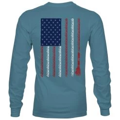 HOOey "Liberty Roper" Denim Long Sleeve T-Shirt