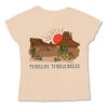 HOOey Youth "Tumbling Tumbleweeds" Cream Tee