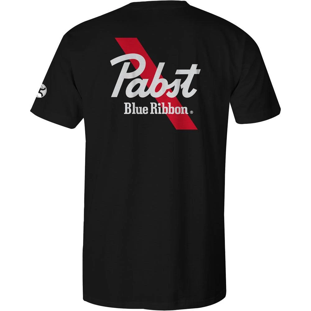 HOOey "Pabst Blue Ribbon" Black W/Red & White T-Shirt