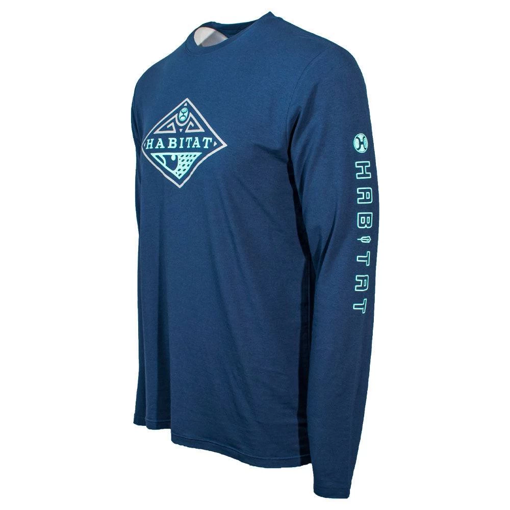 HOOey "The Captain" Navy Long Sleeve T-shirt - Image 2