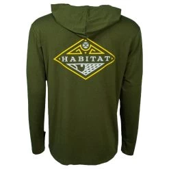 HOOey "Hooded Captain" Olive Long Sleeve T-shirt