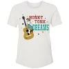 HOOey "Honky Tonk Dreams" Cream W/Red/Turquoise Logo T-shirt