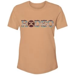 HOOey Youth "Rodeo" Sienna W/Serape Logo T-shirt