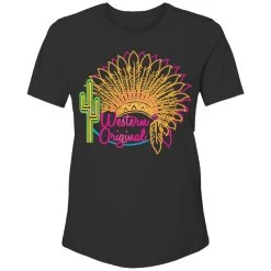 HOOey "Western Original" Black W/Multi Color Logo T-shirt