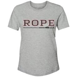 HOOey "Rope" Grey W/Black/Pink Logo T-shirt