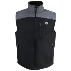"Hooey Softshell Vest" Charcoal Grey