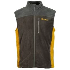 "Hooey Fleece Vest" Brown W/Mustard Accents