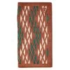 "Chapawee" Rodeo Hooey Wallet Brown/Turquoise W/ Aztec