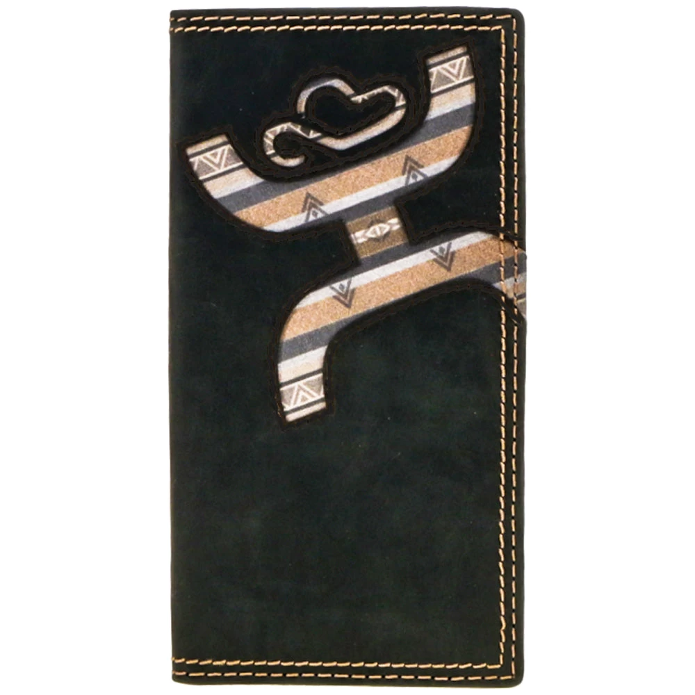 "Hooey Original " Rodeo Wallet Black W/Lakota Print