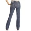 "Medium Wash" Mid Rise Bootcut Hooey Ladies Jeans