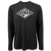 HOOey "Graphite" Black/White Long Sleeve Tee
