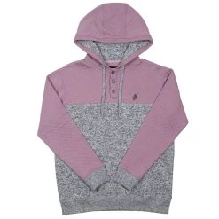 HOOey "Jimmy" Purple/Grey Hoody