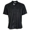 HOOey "Sol" Black Aztec Pattern Short Sleeve Pearl Snap Shirt