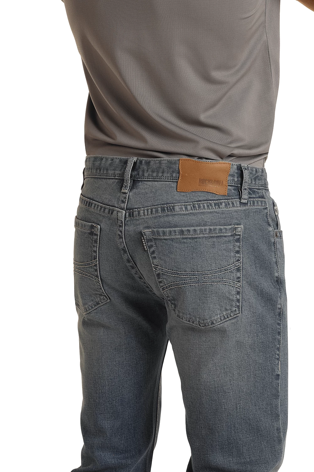 HOOey "Medium Vintage" Slim Fit Straight Bootcut Jeans