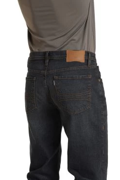 HOOey "Dark Vintage" Relaxed Fit Stackable Bootcut Jeans