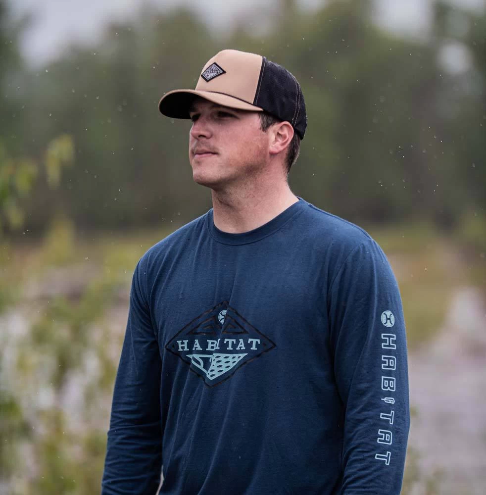 HOOey "The Captain" Navy Long Sleeve T-shirt - Image 3