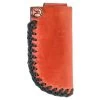 HOOey "Roughy Classic Laced" Knife Sheath Brown/Black W/Laced Edge