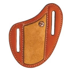 HOOey "Roughy Classic Roughout" Pancake Knife Sheath Tan/Brown