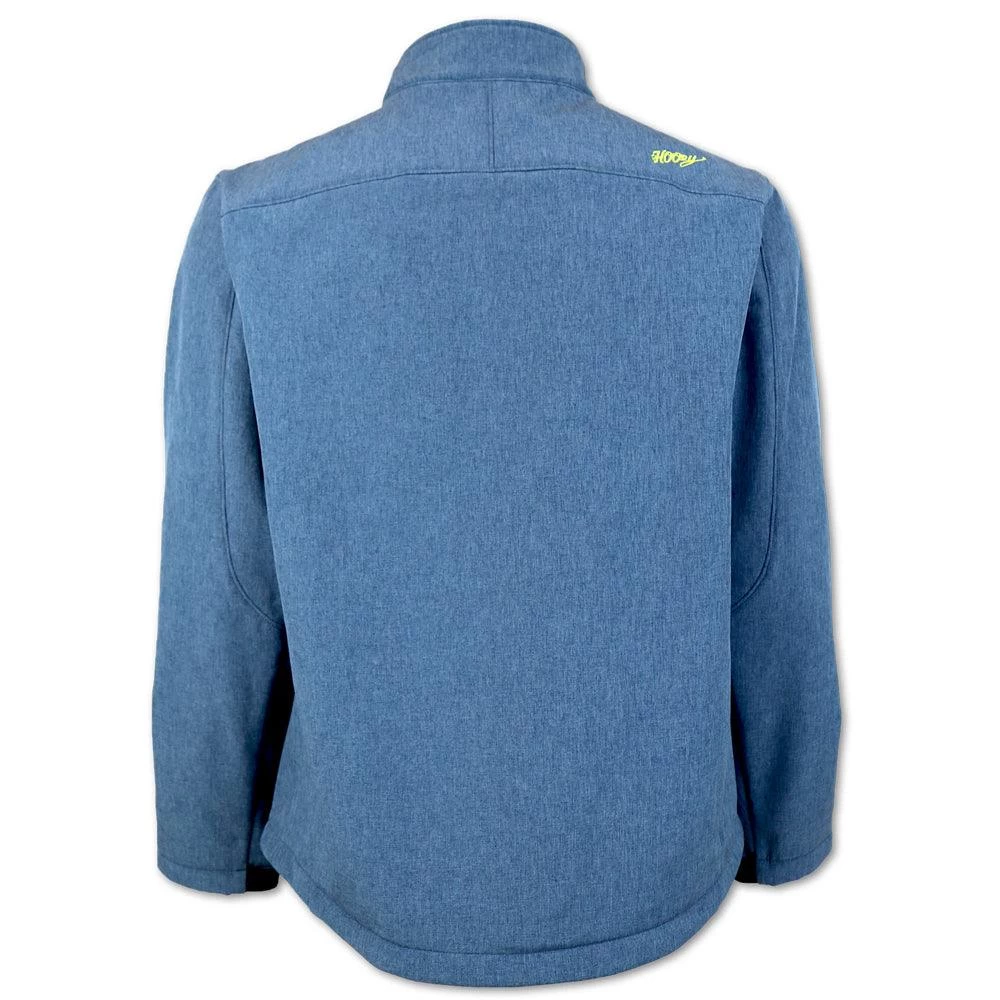 "Hooey Youth Softshell Jacket" - Navy/Green - Image 2