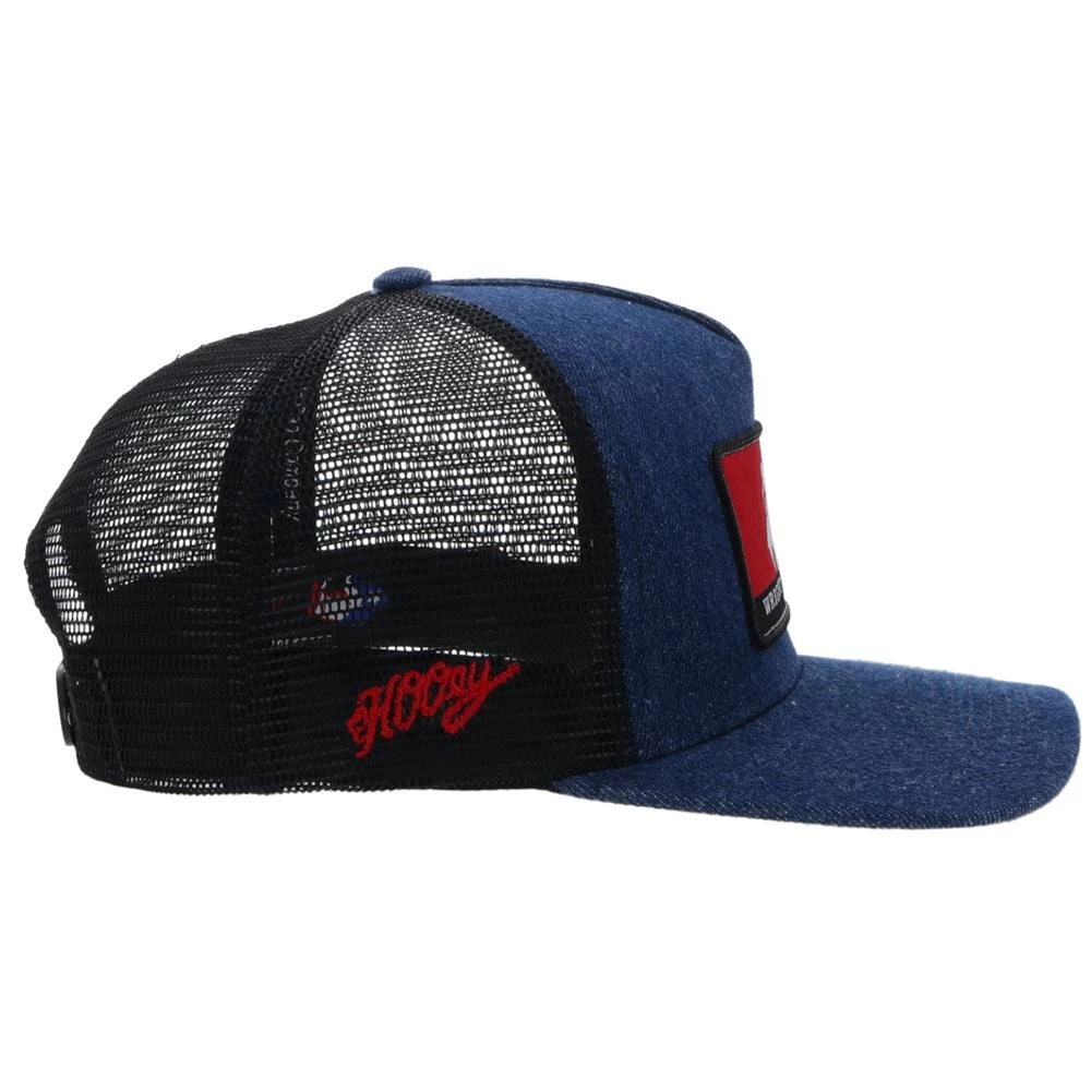 HOOey Wright Brothers Hat Denim/Black - Image 4